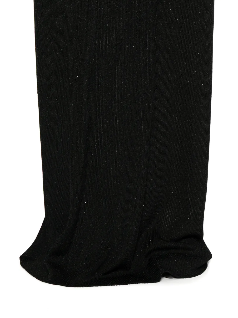 Tom Ford Sequin-embellished Ribbed Skirt In Black