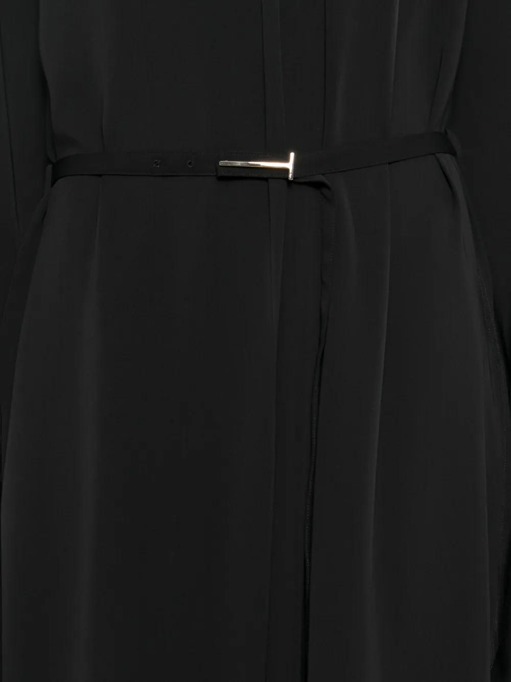 TOM FORD Jurk met ceintuur Zwart
