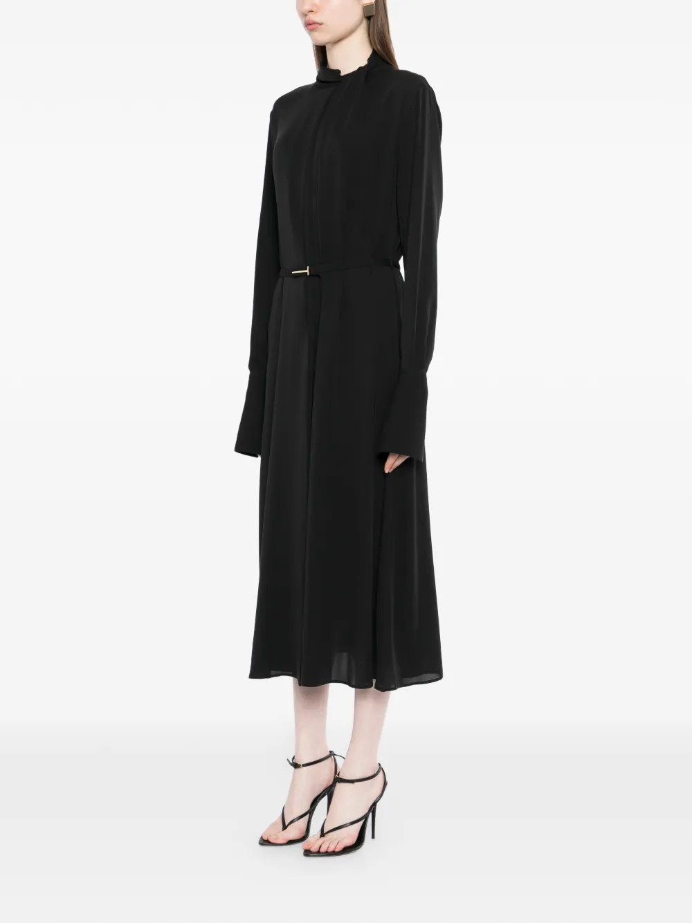 TOM FORD Jurk met ceintuur Zwart