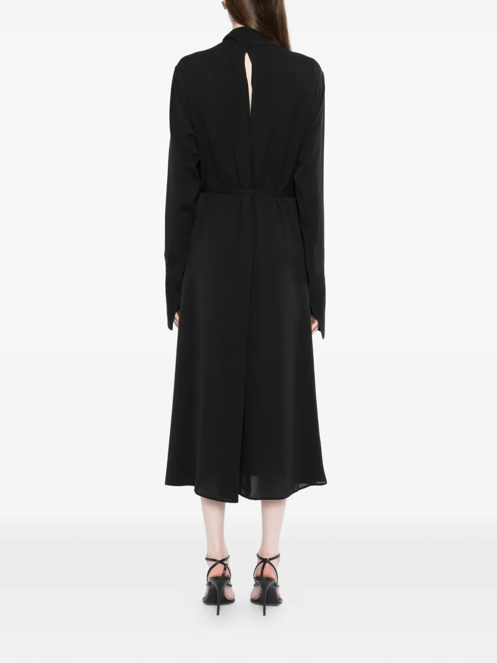 TOM FORD Jurk met ceintuur Zwart
