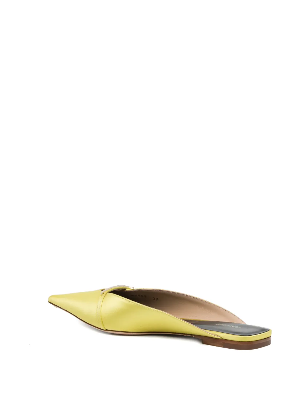 TOM FORD Julianne mule Geel