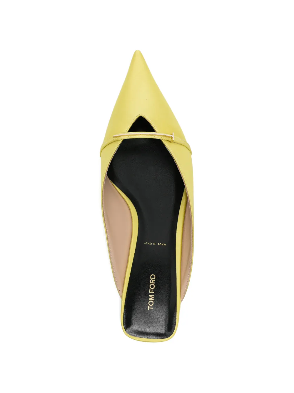 TOM FORD Julianne mule Geel