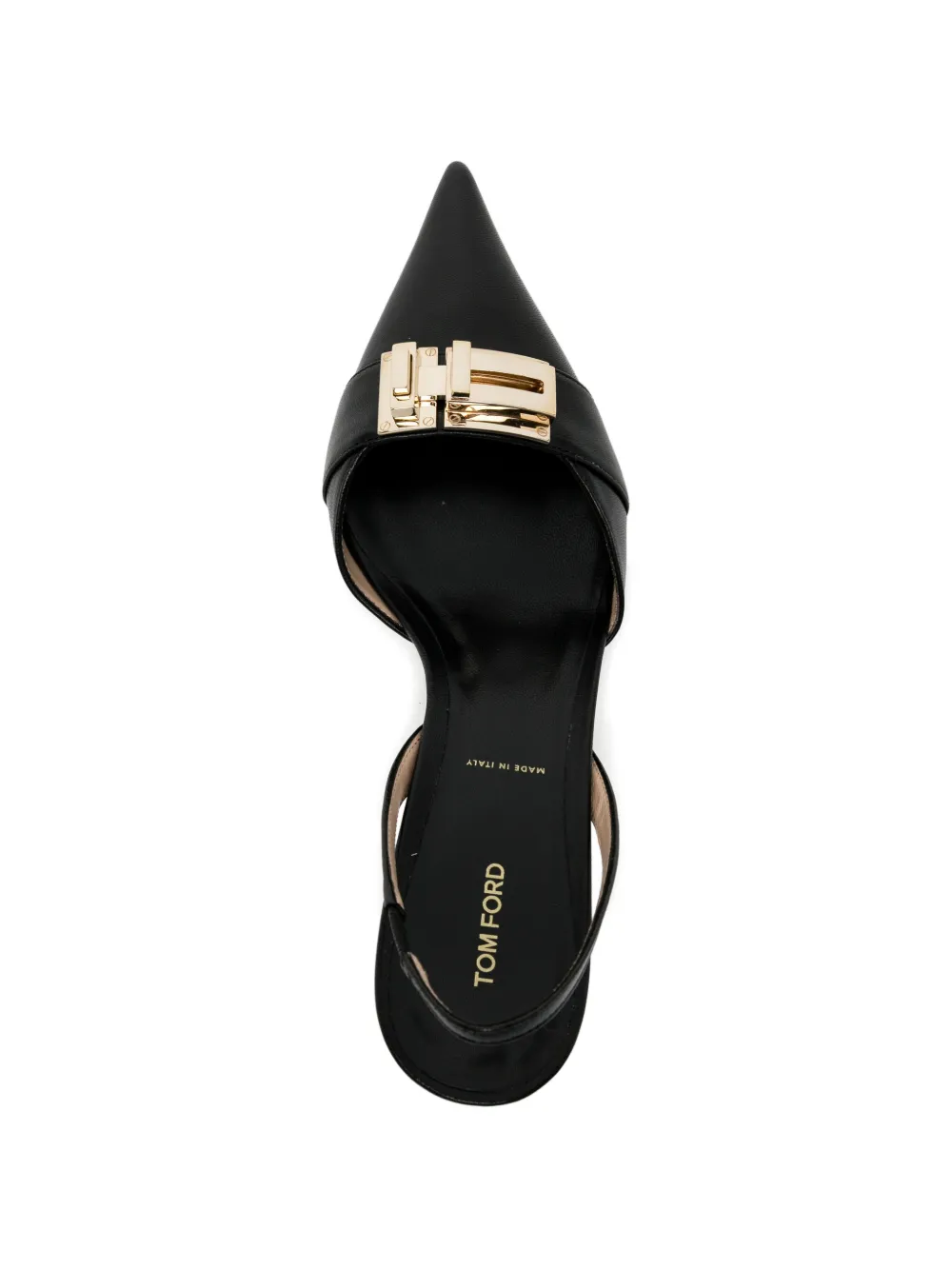 TOM FORD 60mm logo pumps Zwart