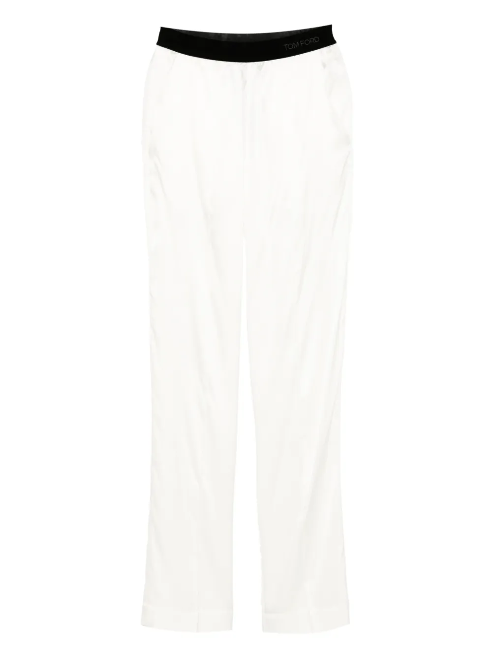 TOM FORD Pantaloni in raso - Bianco