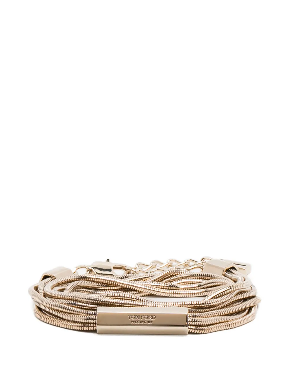 TOM FORD multi-strand bar bracelet - Oro