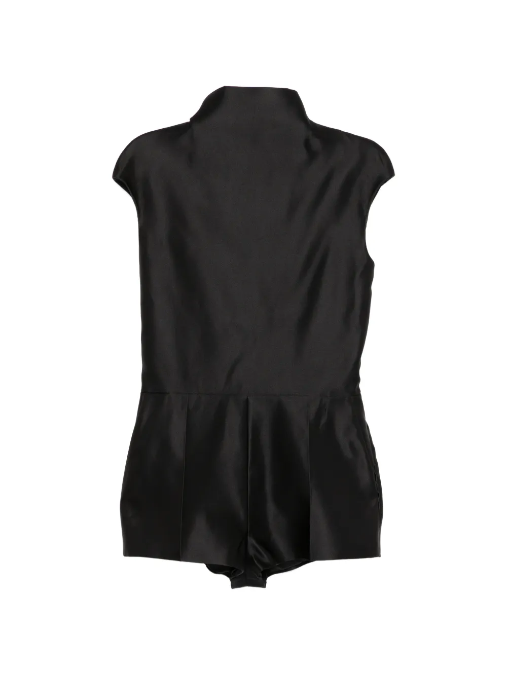 TOM FORD high-neck playsuit - Nero
