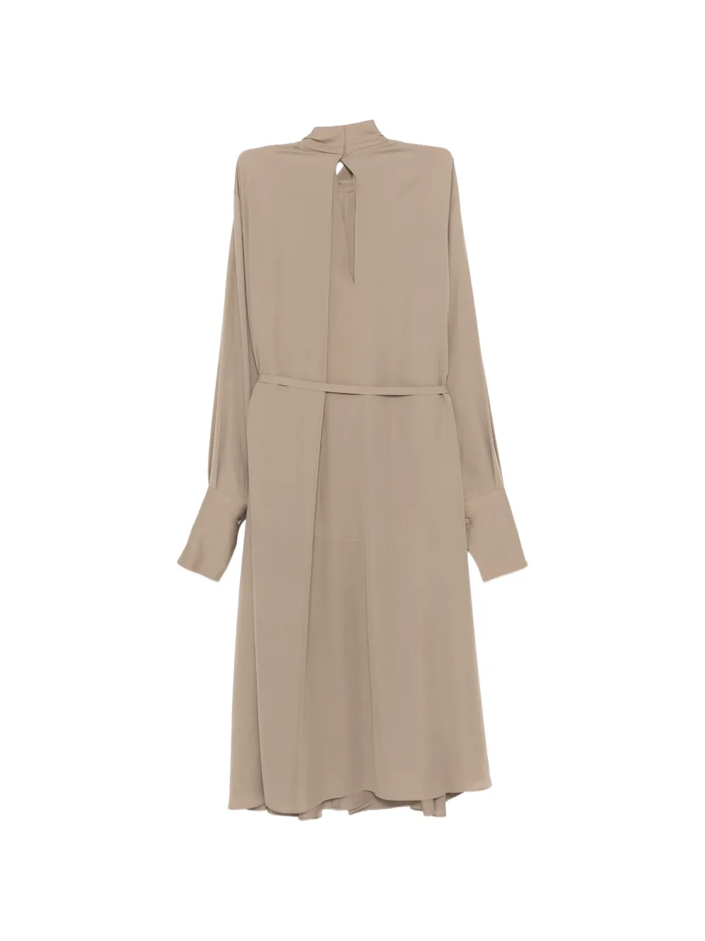 TOM FORD Jurk met ceintuur Beige