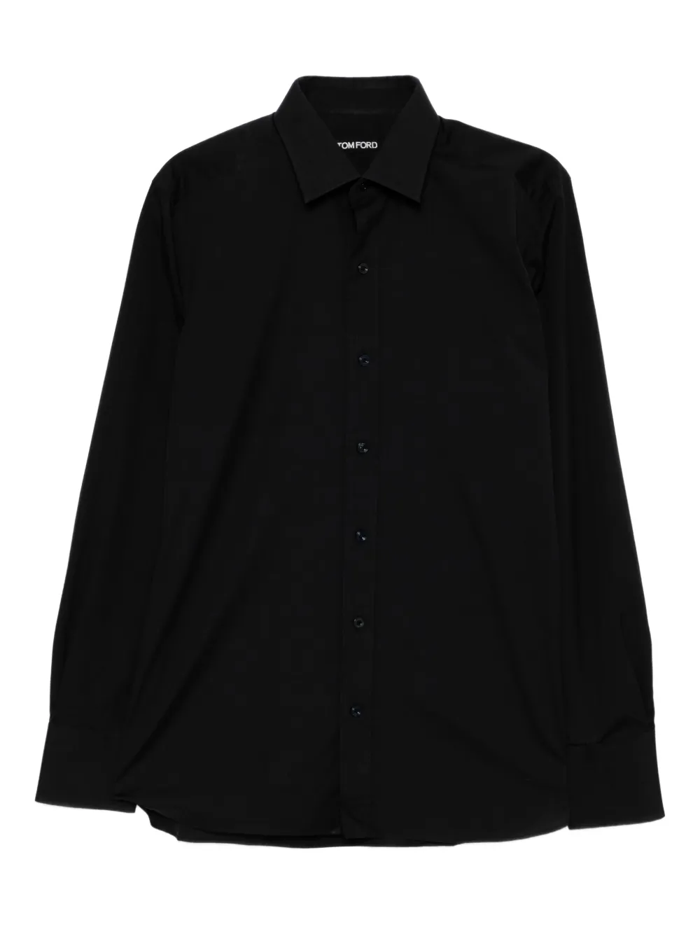 TOM FORD camisa de popelina | negro | Image 1