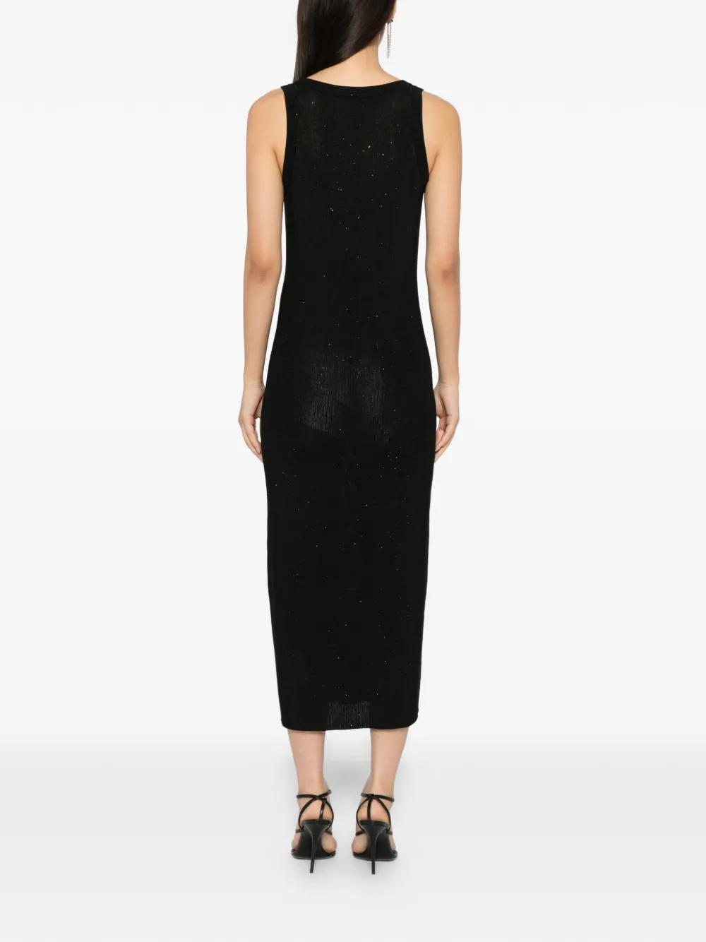 TOM FORD Jurk verfraaid met pailletten Zwart