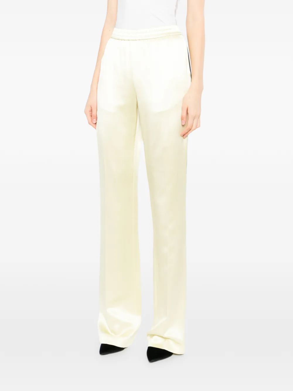 TOM FORD Satijnen joggingbroek Beige