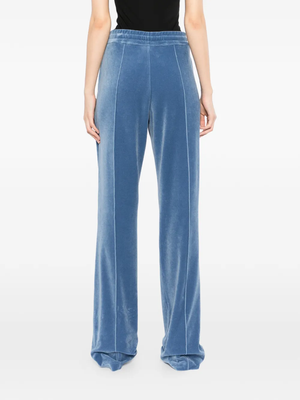 TOM FORD Drawstring Track Pants in Blue, view 4