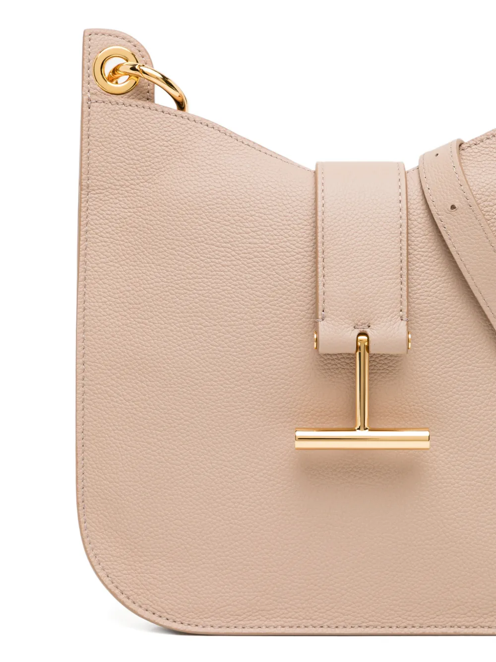 TOM FORD T-Bar schoudertas Beige