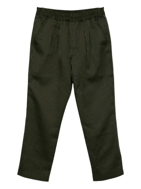 TOM FORD Bengal-stripe pleated trousers