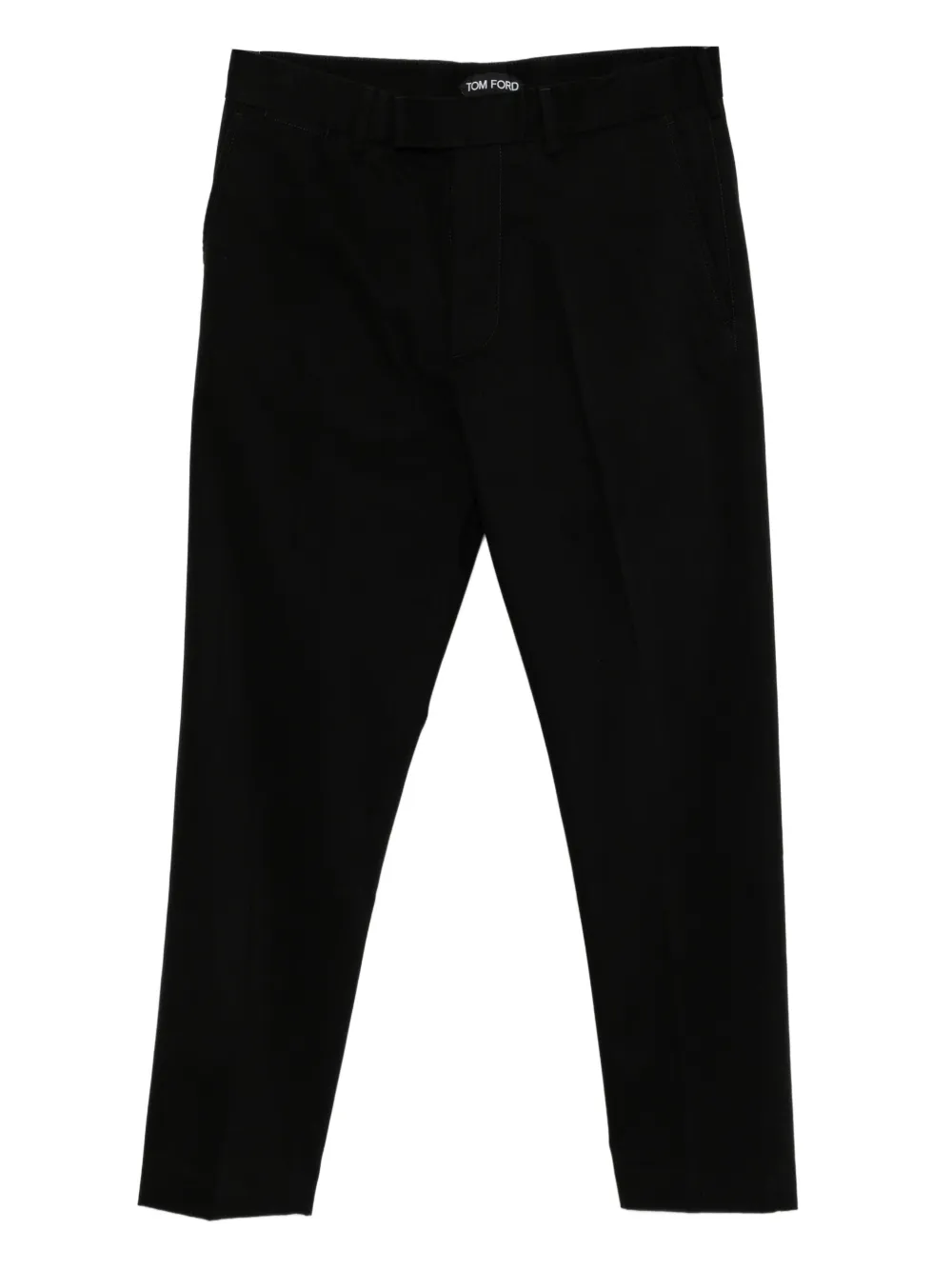 TOM FORD brushed cotton chinos | Black | Image 1
