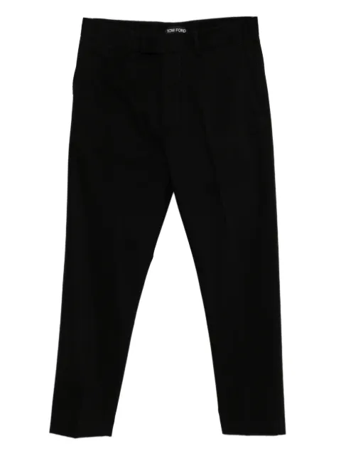 TOM FORD pantalones chinos con efecto cepillado