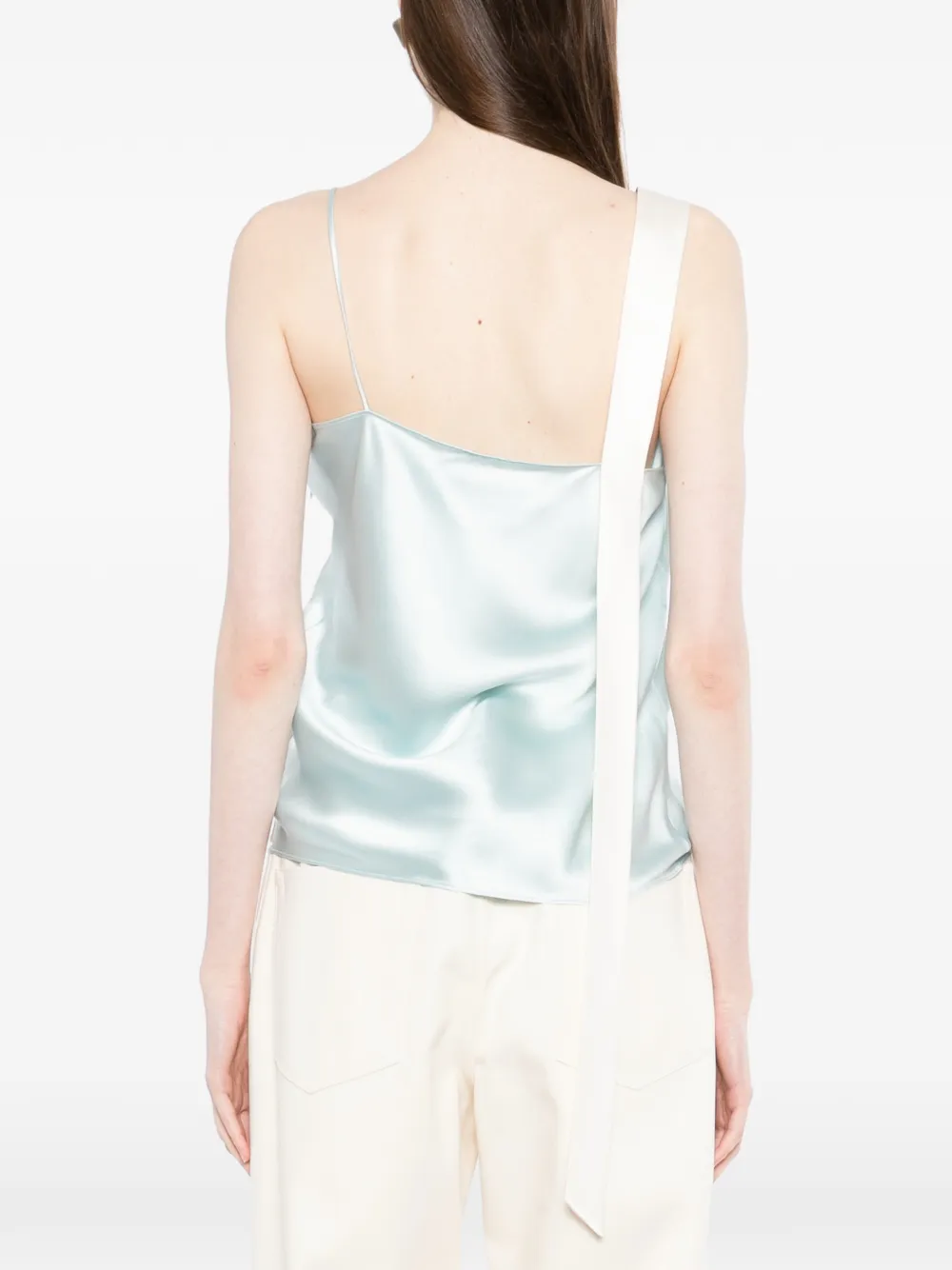 TOM FORD Zijden top Blauw