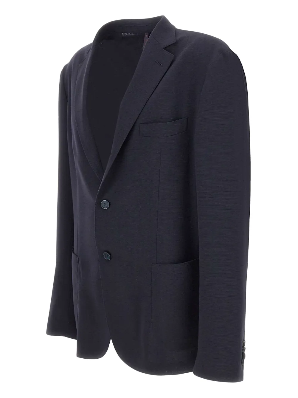  Santaniello Patch-pocket Button Blazer - Blue 