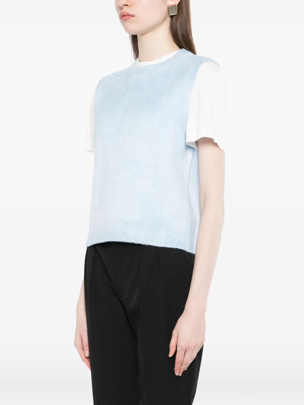 TOM FORD Gebreide top Blauw