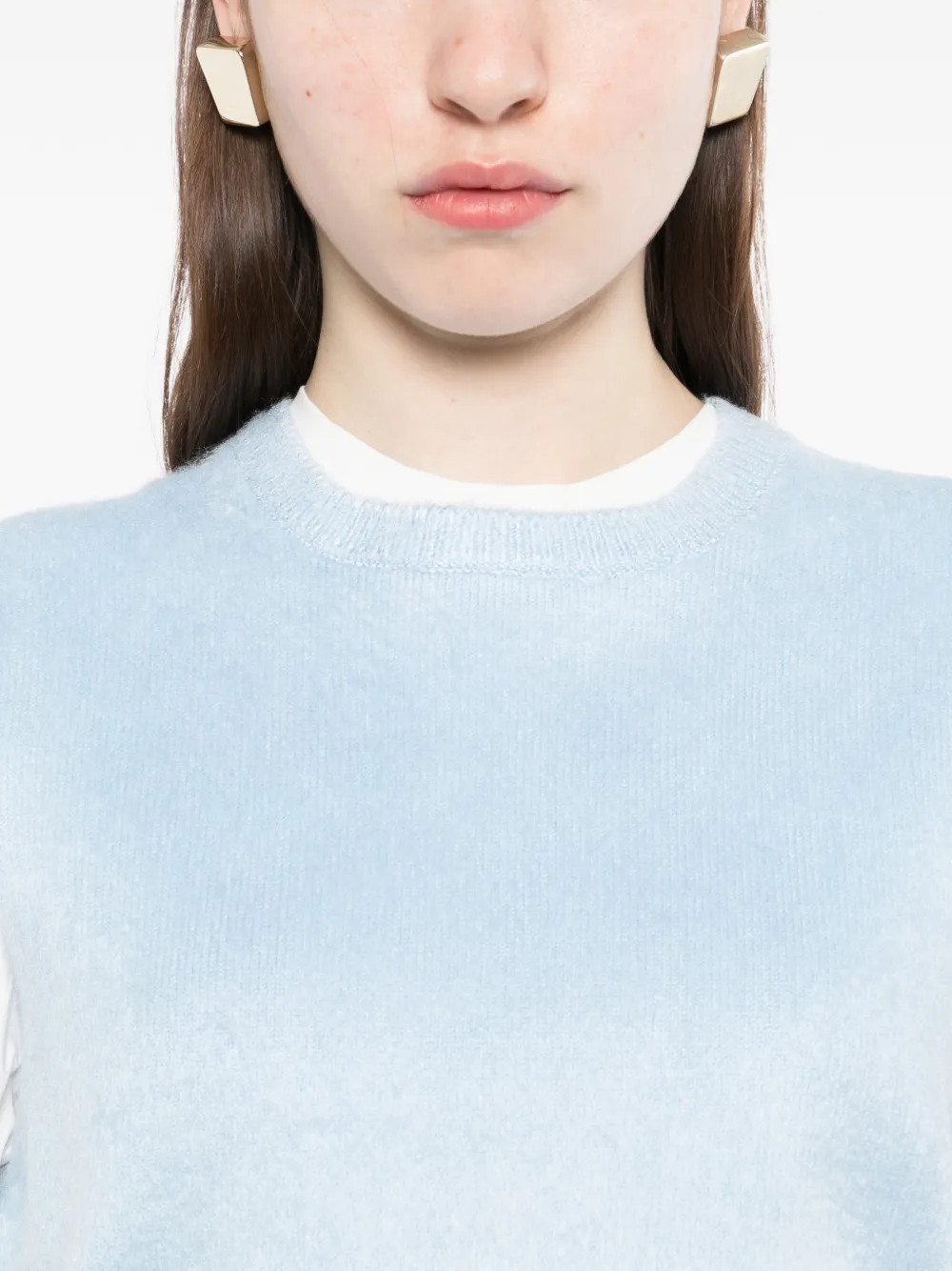 TOM FORD Gebreide top Blauw