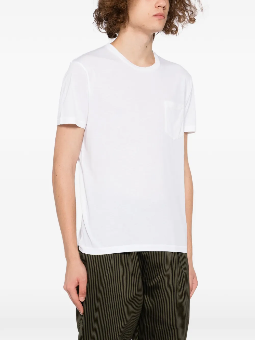 TOM FORD T-shirt met ronde hals Wit