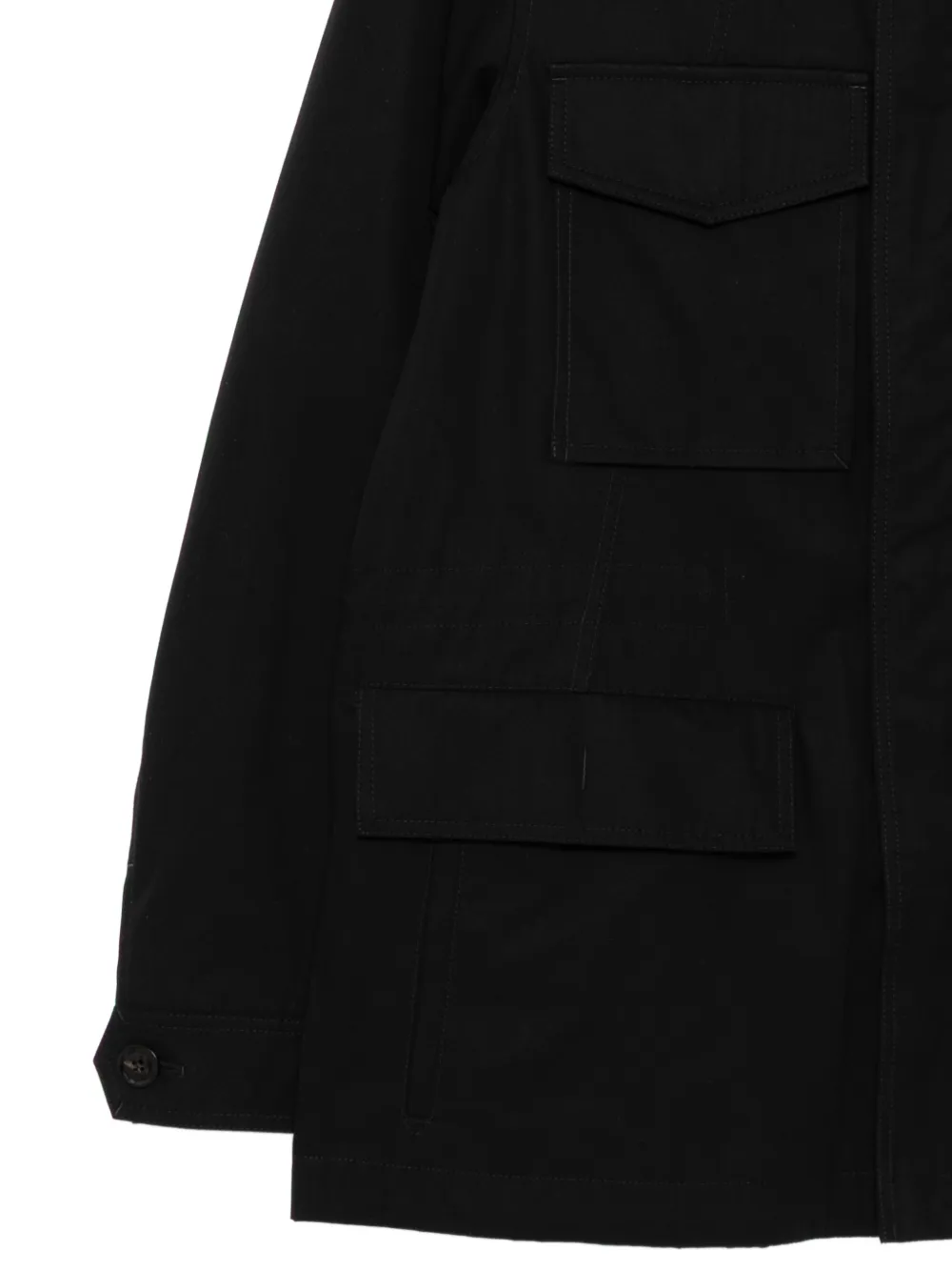 TOM FORD Jack met bandkraag Zwart