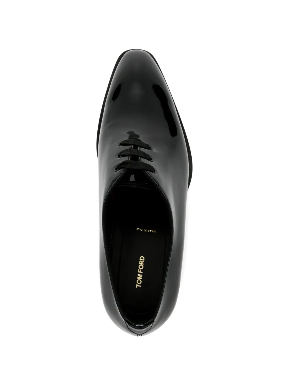 TOM FORD Vincent lakleren Oxford schoenen Zwart