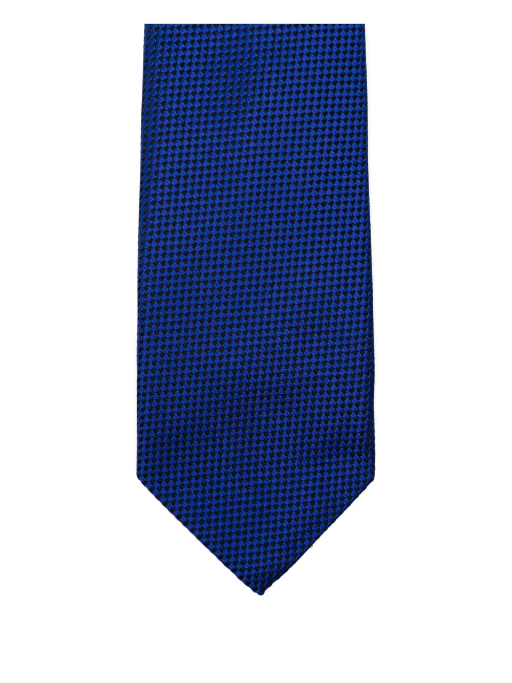 Tom Ford Patterned Tie In Blue