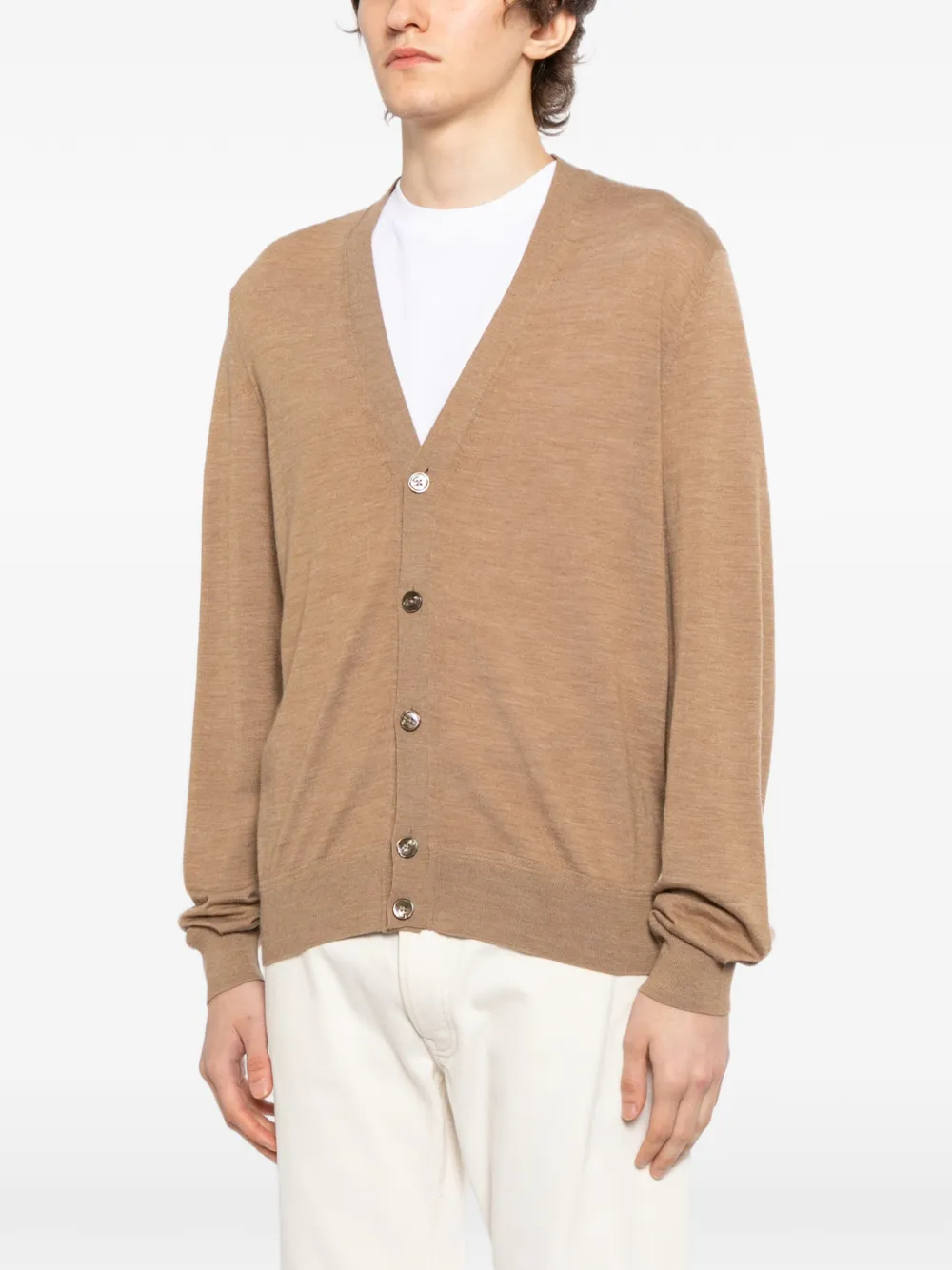 TOM FORD Wollen vest Bruin