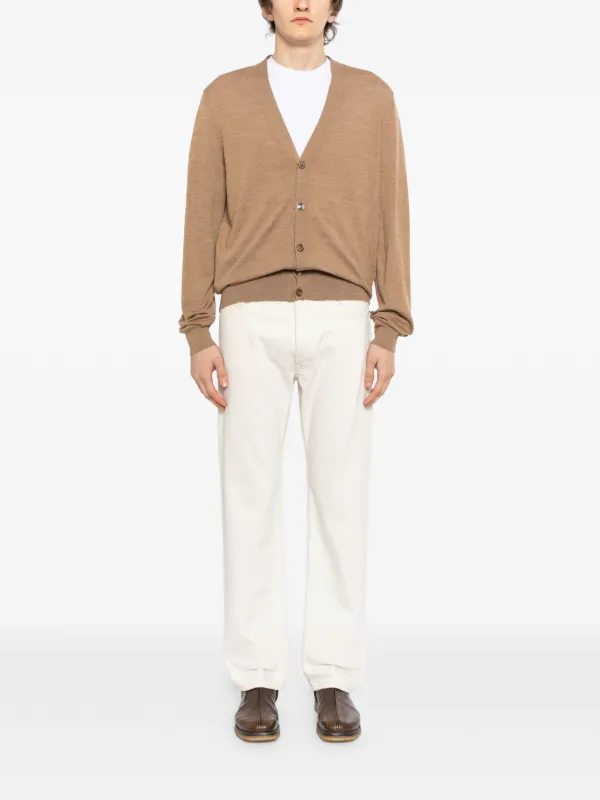 TOM FORD ベージュ カーディガン TOM FORD Wool Cardigan | Brown | FARFETCH ID
