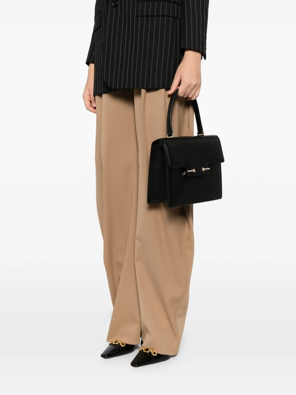 TOM FORD Kleine Aube crossbodytas Zwart