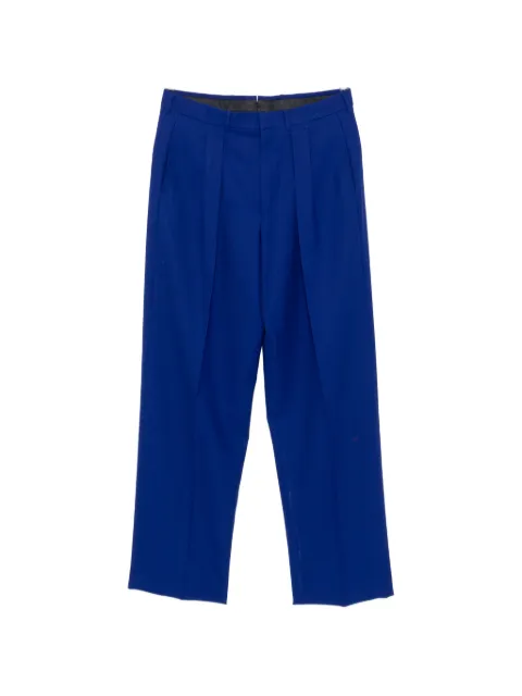 TOM FORD pleated twill trousers