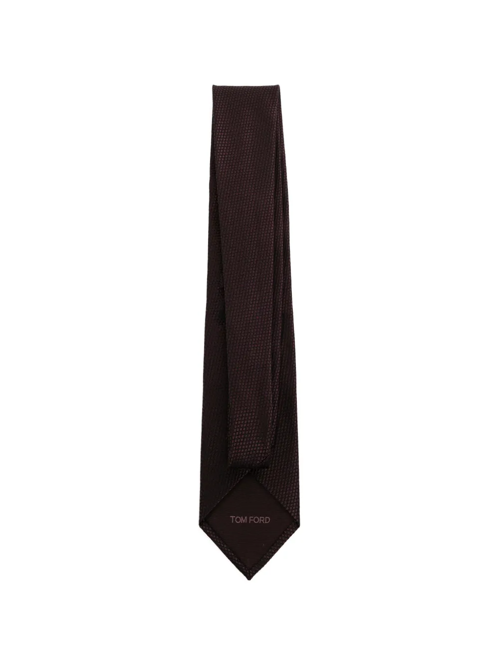 TOM FORD silk tie - Bruin