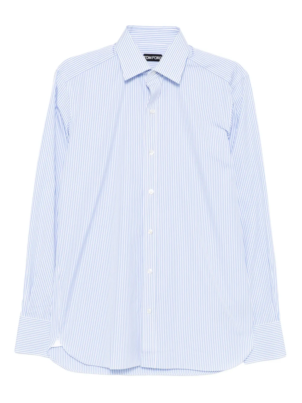 TOM FORD camisa con rayas estampadas | azul | Image 1