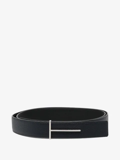 TOM FORD Cinto dupla face de couro