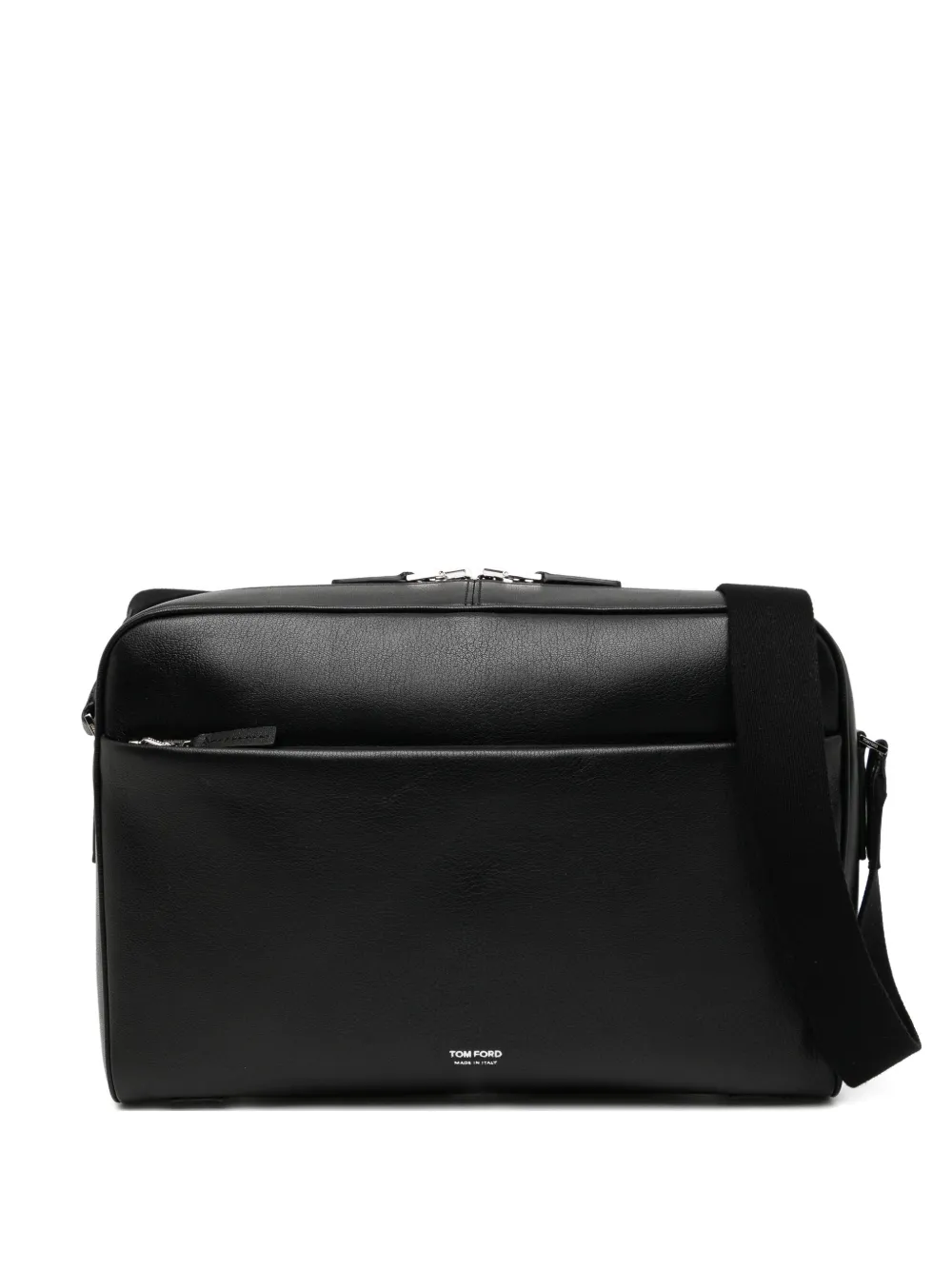 TOM FORD logo-printed shoulder bag - Nero