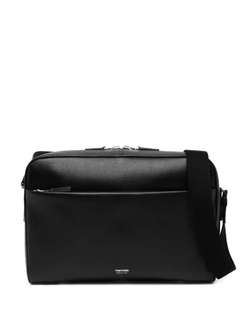 TOM FORD logo-printed shoulder bag