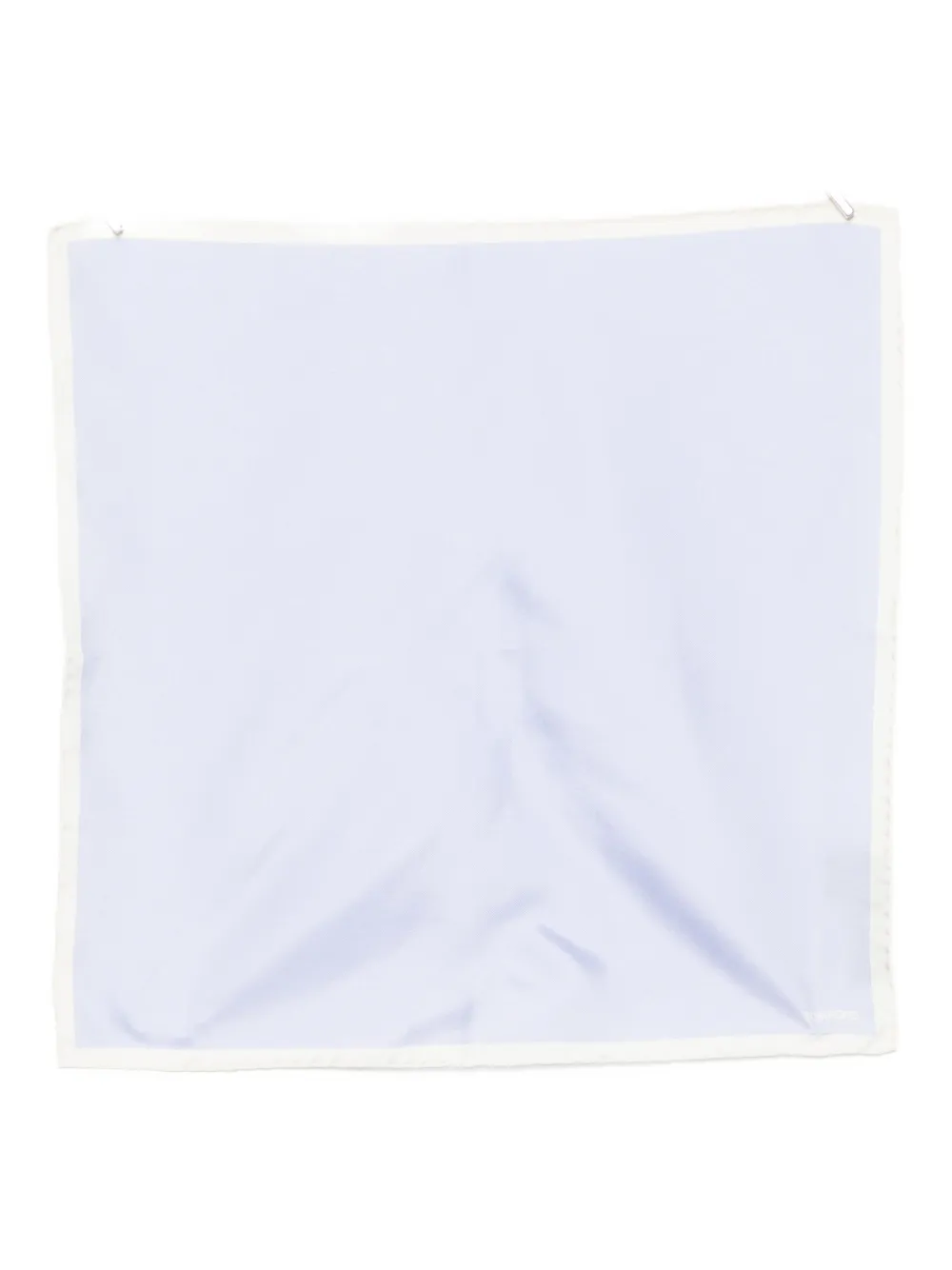 TOM FORD satin pocket square - Blu