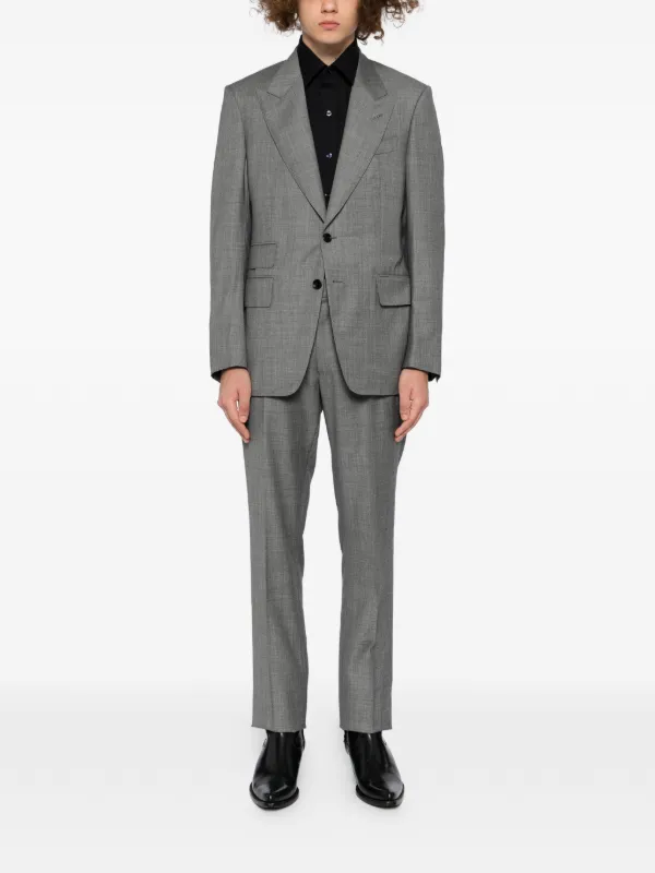 TOM FORD ライトグレー スーツ　Made to Major TOM FORD O'Connor スーツ | グレー | FARFETCH JP