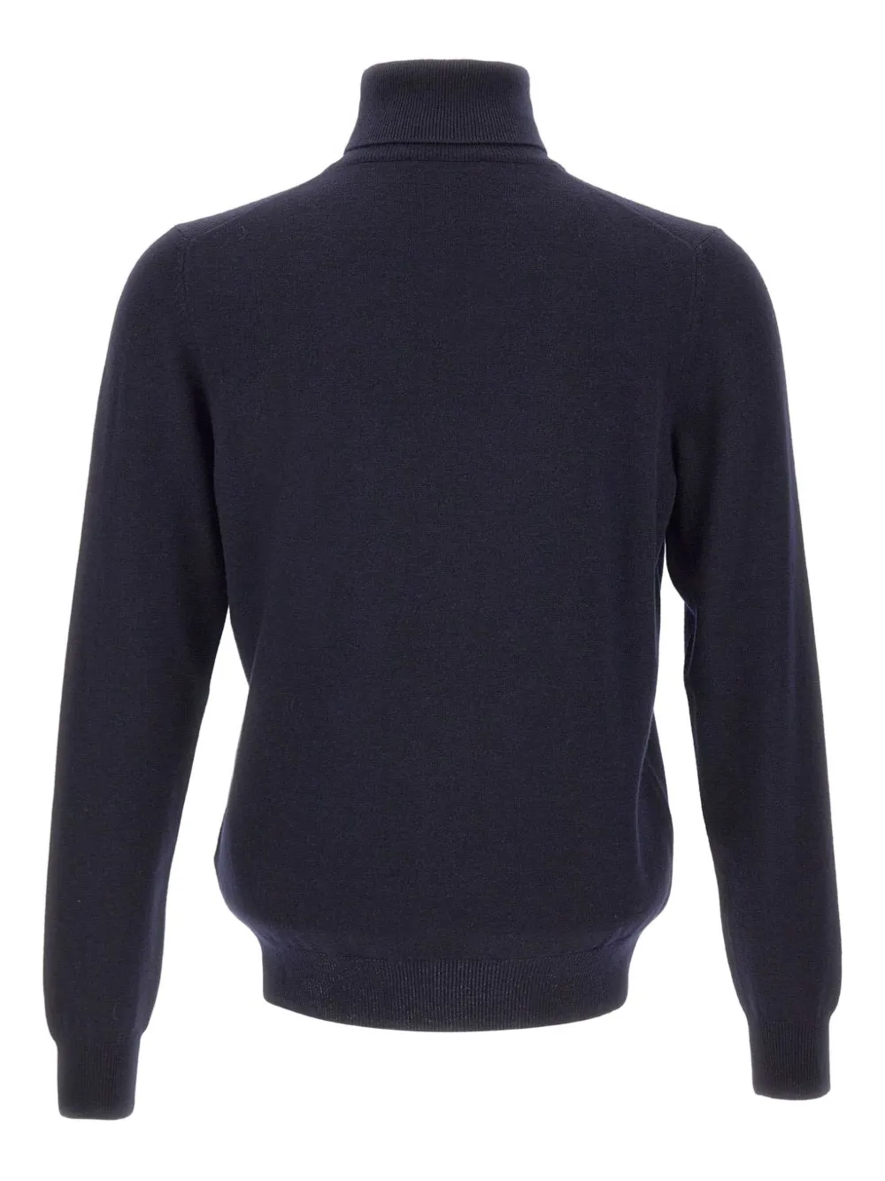 Gran Sasso ribbed turtleneck sweater - Blauw