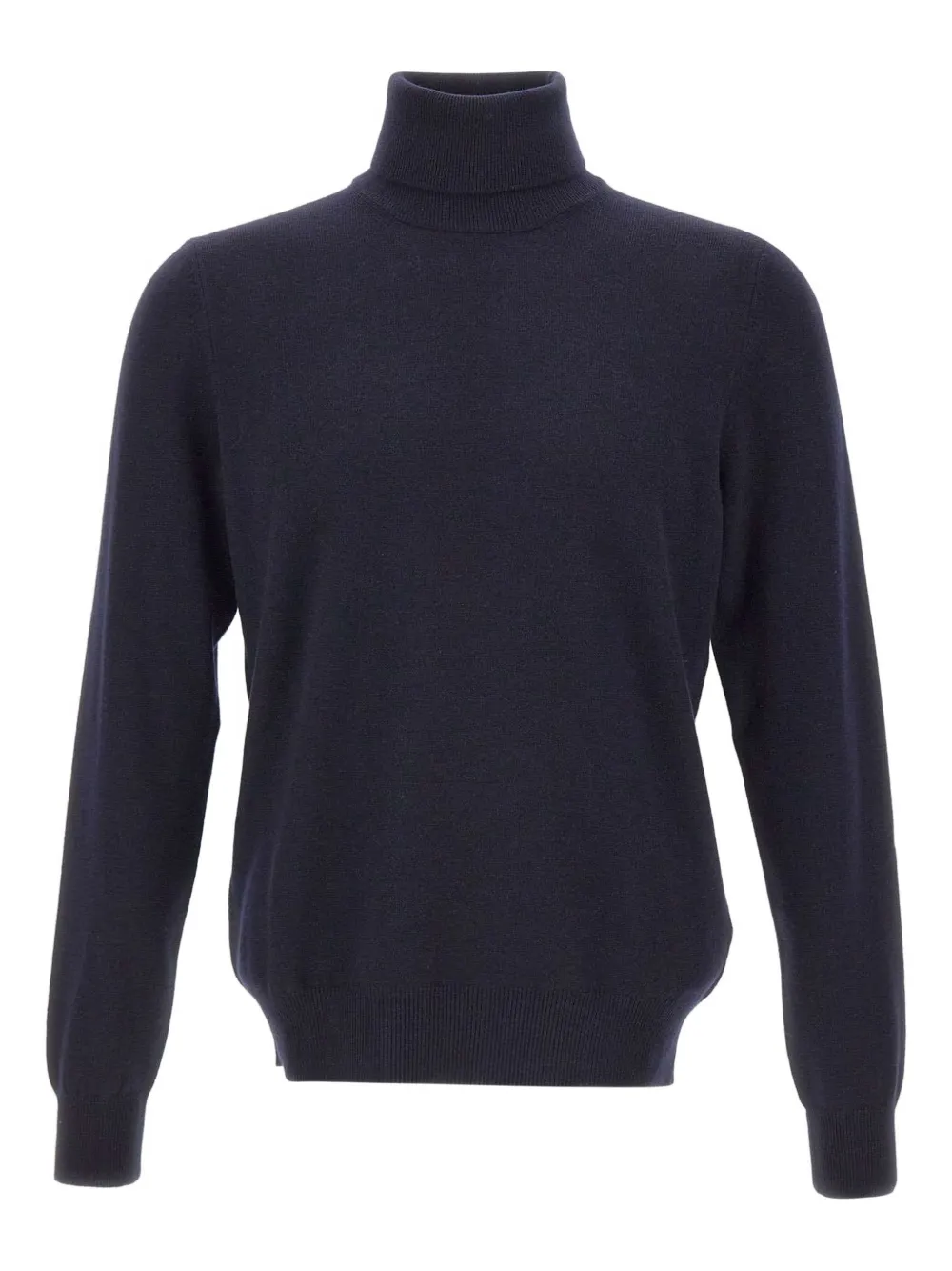 Gran Sasso ribbed turtleneck sweater | Blue | Image 1