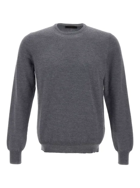 Gran Sasso long-sleeve crew-neck sweater
