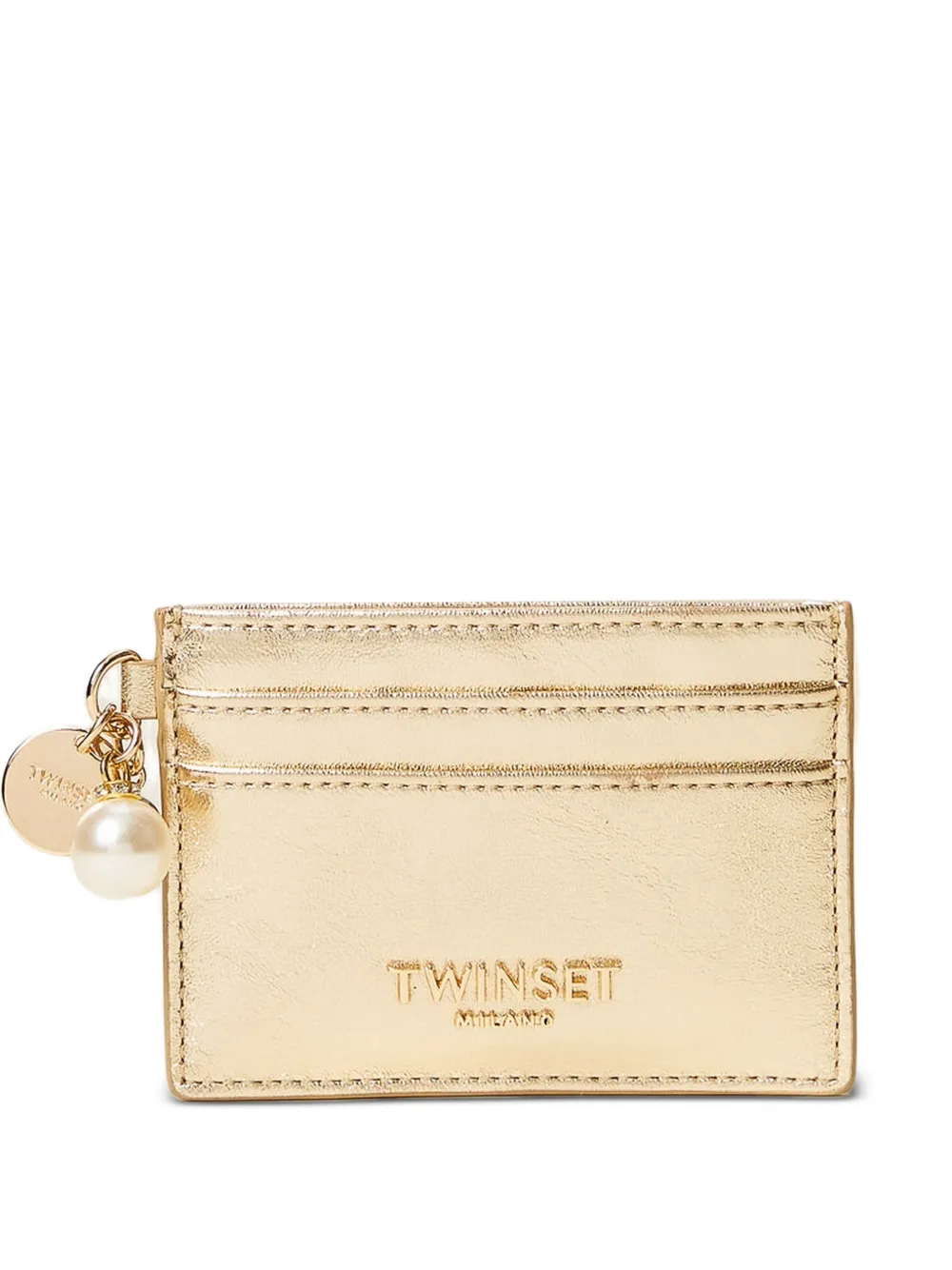 TWINSET Portacarte con ciondolo - Oro