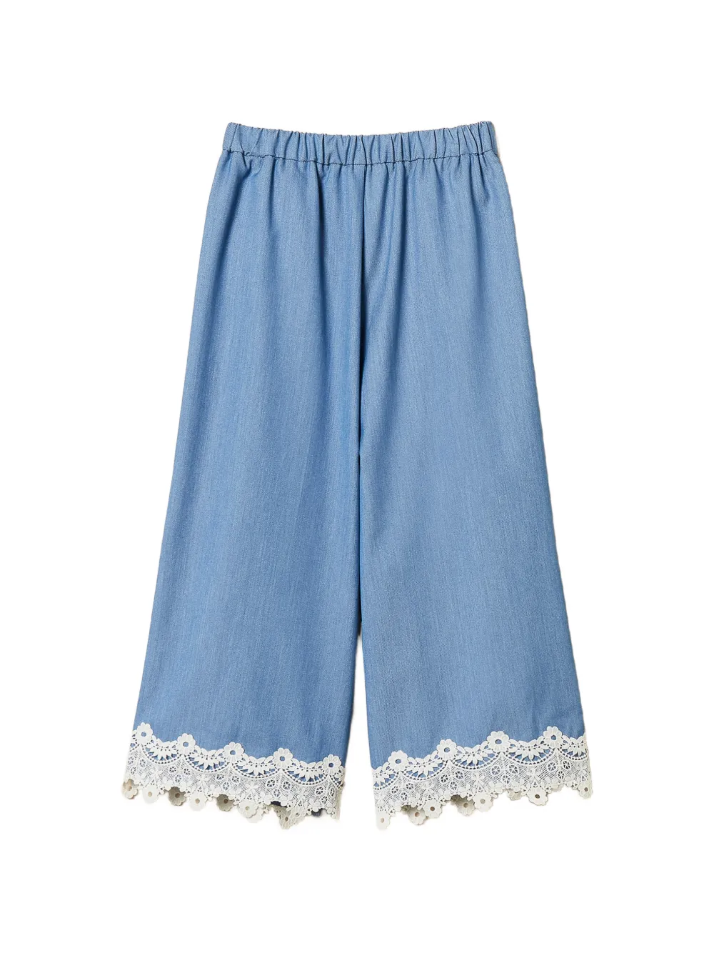 Lace Trim Trousers