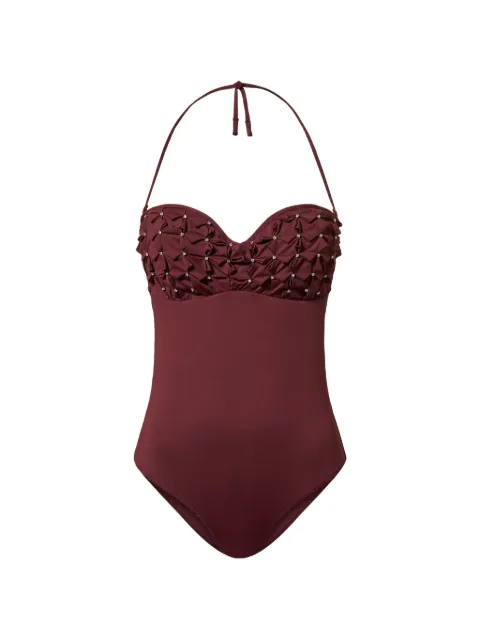 TWINSET rhinestone-embellished swimsuit 