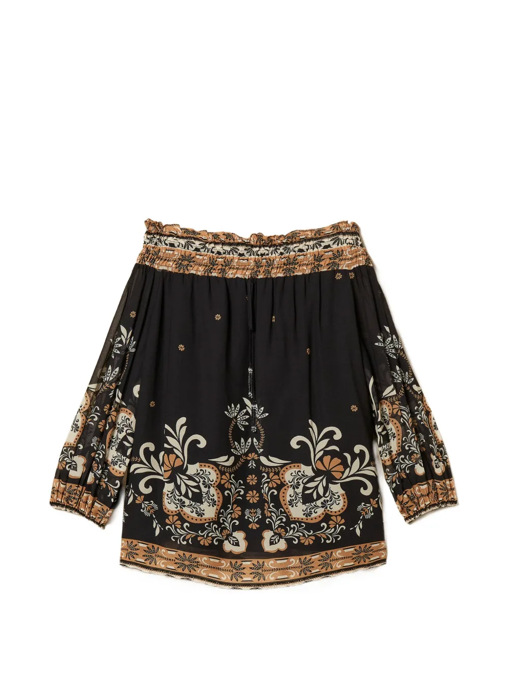 TWINSET Blusa con spalle scoperte - Nero