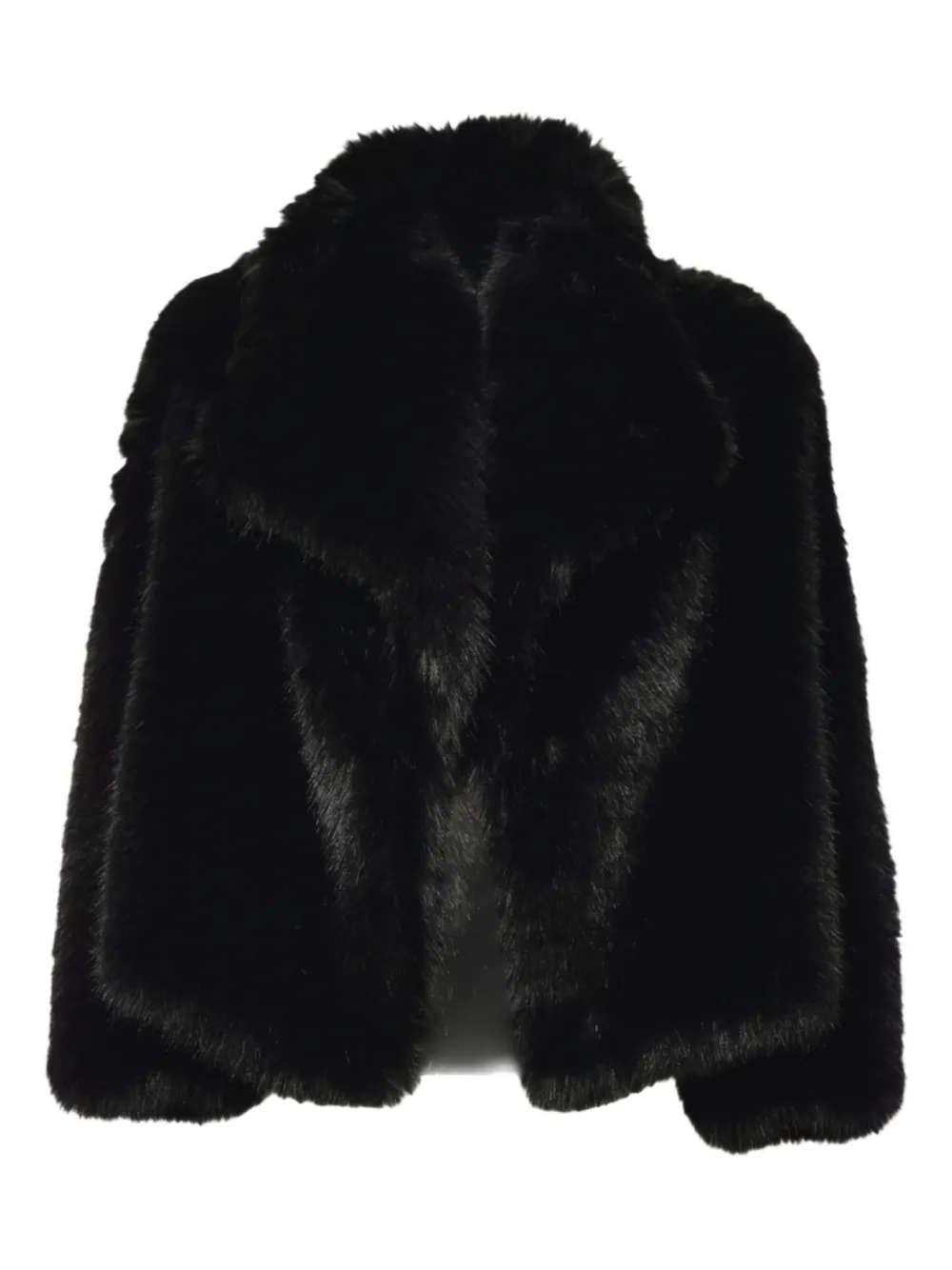 Nineminutes shawl collar jacket - Nero