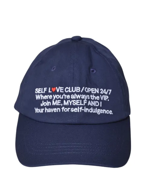 CARNE BOLLENTE text-print hat