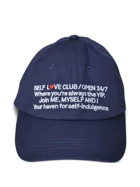 CARNE BOLLENTE text-print hat