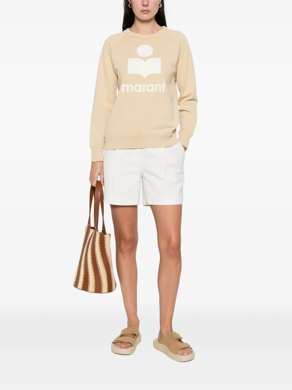 MARANT ÉTOILE logo print sweater | Knitted Sweaters | Image 2