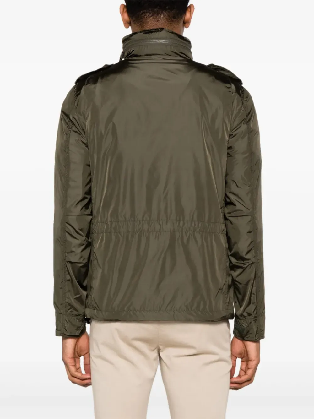 ASPESI Minifield hooded jacket Groen